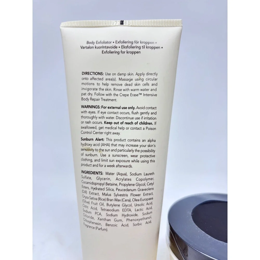 Crepe Erase TruFirm Complex Exfoliating Body Polish & Intensive Repair Treatment